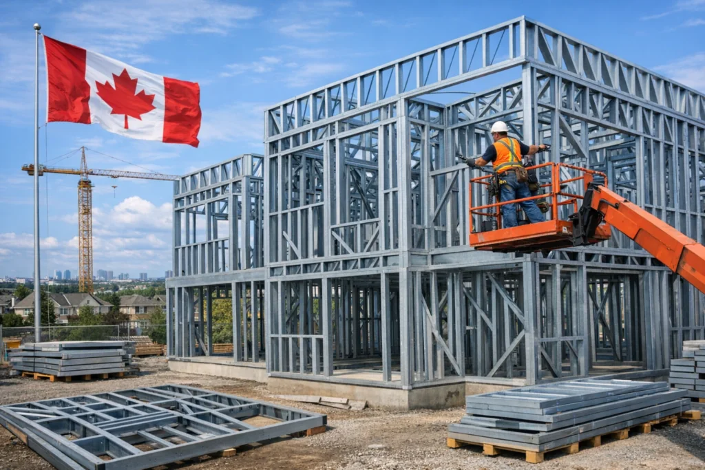 Cold-Formed Steel Framing in Canada: Why Builders Are Switching