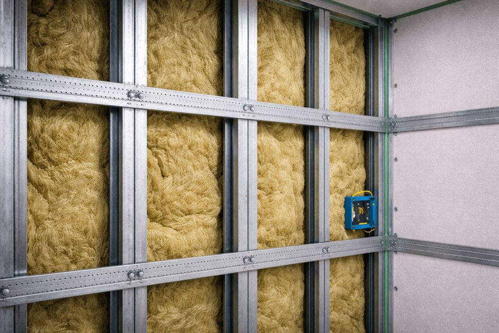 Soundproofing Steel-Framed Walls in Canadian Construction